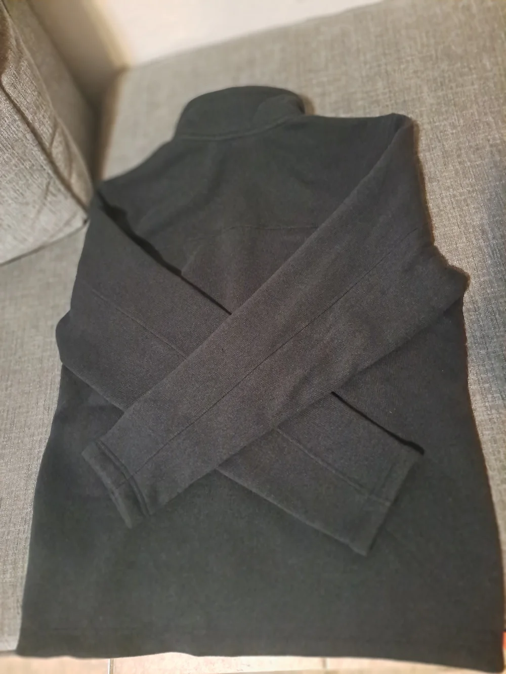 The North Face Black Lightweight Full-Zip Fleece Jacket